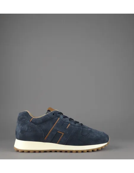 Hogan Sneakers H429 Uomo Camoscio Blu Pezzo 320,00