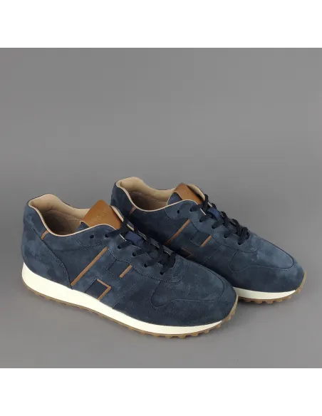 Hogan Sneakers H429 Uomo Camoscio Blu Pezzo 320,00