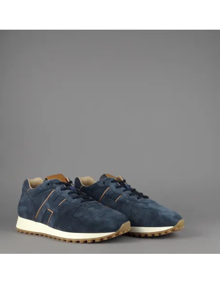 Hogan Sneakers H429 Uomo Camoscio Blu Pezzo 320,00