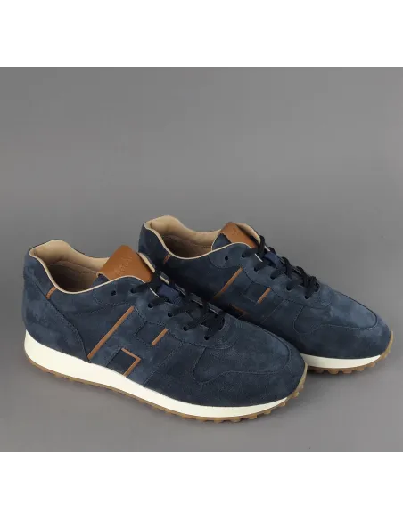 Hogan Sneakers H429 Uomo Camoscio Blu Pezzo 320,00