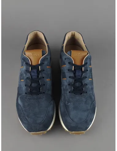 Hogan " Sneakers H429 Uomo Camoscio Blu Pezzo 320,00