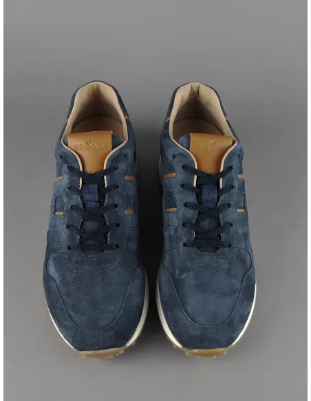 Hogan Sneakers H429 Uomo Camoscio Blu Pezzo 320,00