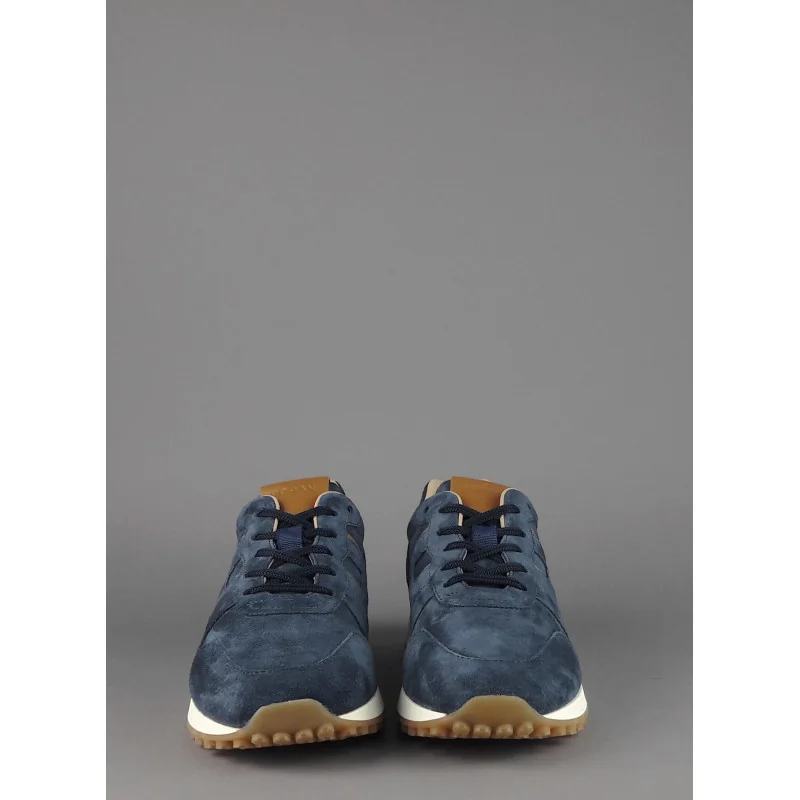 Hogan " Sneakers H429 Uomo Camoscio Blu Pezzo 320,00