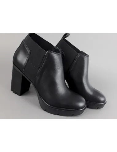 Janet Sport Stivaletto Donna Amanda Pelle Nero Elastico Laterale Prezzo 150,00