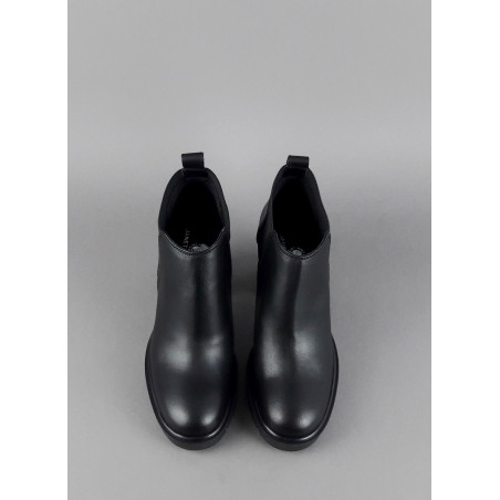 Janet Sport Stivaletto Donna Amanda Pelle Nero Elastico Laterale Prezzo 150,00