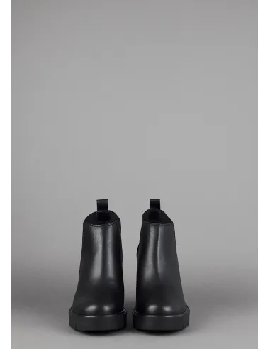 Janet Sport Stivaletto Donna Amanda Pelle Nero Elastico Laterale Prezzo 150,00