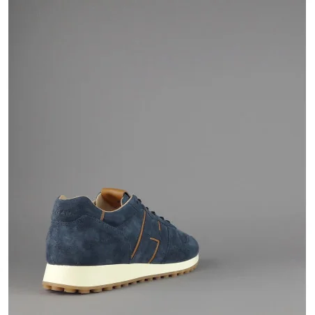 Hogan " Sneakers H429 Uomo Camoscio Blu Pezzo 320,00