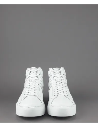 Hogan " Hi-Top Rebel Uomo Pelle Nappa Bianco H Lunga Prezzo 370,00