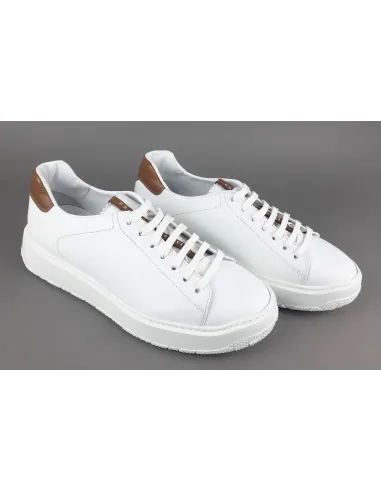 Fratelli Rossetti Sneakers Uomo Pelle Banco Talloncino Marrone Chiaro Prezzo 320,00