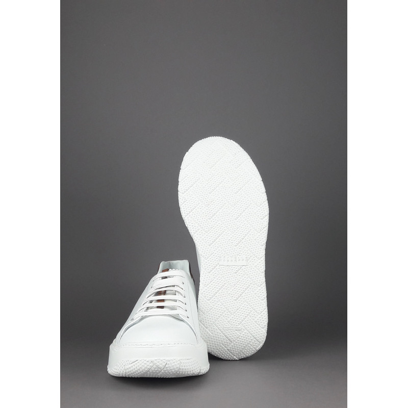 Fratelli Rossetti Sneakers Uomo Pelle Banco Talloncino Marrone Chiaro Prezzo 320,00