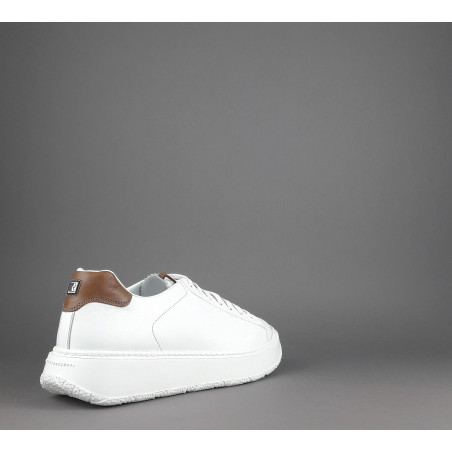 Fratelli Rossetti Sneakers Uomo Pelle Banco Talloncino Marrone Chiaro Prezzo 320,00