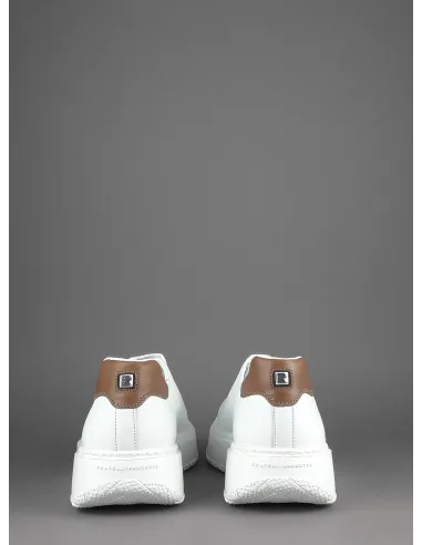 Fratelli Rossetti Sneakers Uomo Pelle Banco Talloncino Marrone Chiaro Prezzo 320,00