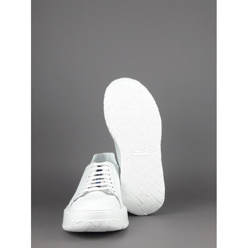 Fratelli Rossetti Sneakers Uomo Pelle Banco Talloncino Blu Avion Prezzo 320,00