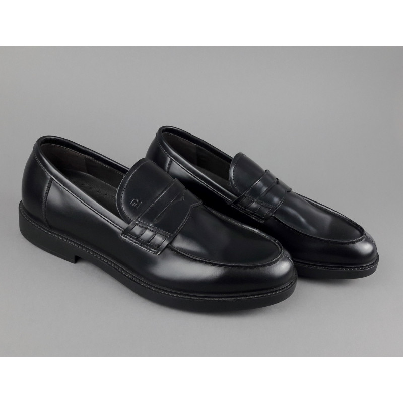 Fratelli Rossetti Mocassino Uomo Pelle Spazzolata Nero Prezzo 320,00