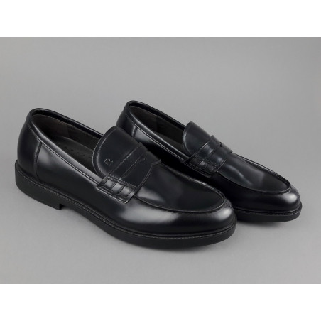 Fratelli Rossetti Mocassino Uomo Pelle Spazzolata Nero Prezzo 320,00