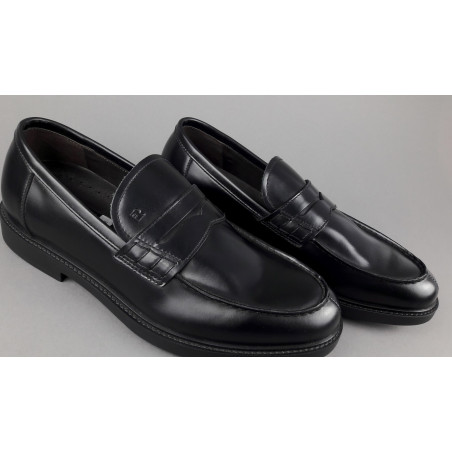 Fratelli Rossetti Mocassino Uomo Pelle Spazzolata Nero Prezzo 320,00