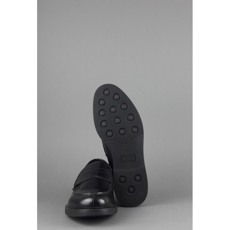 Fratelli Rossetti Mocassino Uomo Pelle Spazzolata Nero Prezzo 320,00