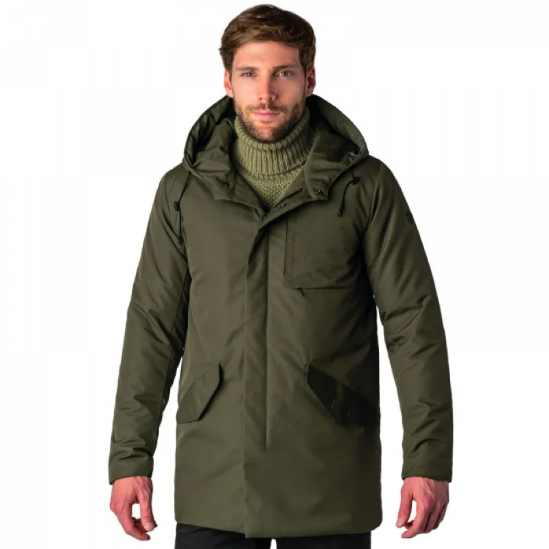 Homeward Giubbino Uomo Henning Tessuto Tecnico Verde Militare Prezzo 310,00