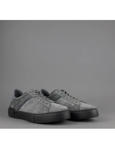 Hogan " Sneakers Rebel Uomo Camoscio Nabuk Grigio Prezzo 320,00
