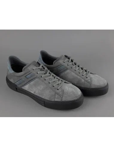 Hogan " Sneakers Rebel Uomo Camoscio Nabuk Grigio Prezzo 320,00