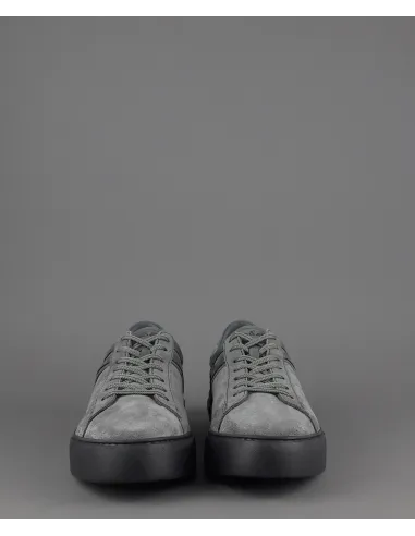 Hogan " Sneakers Rebel Uomo Camoscio Nabuk Grigio Prezzo 320,00
