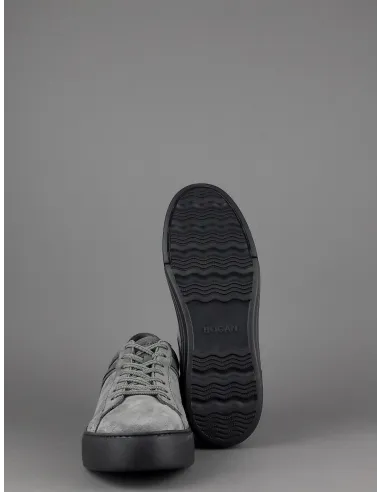 Hogan " Sneakers Rebel Uomo Camoscio Nabuk Grigio Prezzo 320,00