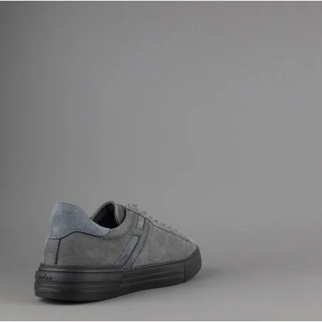 Hogan Sneakers Rebel Uomo Camoscio Nabuk Grigio Prezzo 320,00