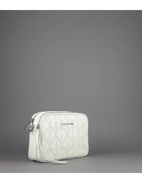 Lancaster Paris _ Borsa Camera Case Donna Pelle Matelasse Bianco Opaco Prezzo 148,00