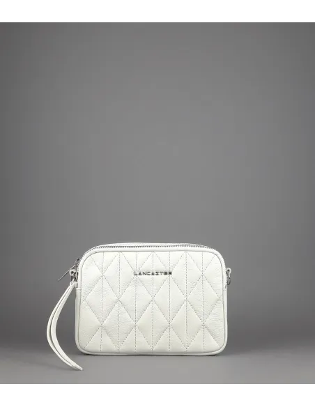 Lancaster Paris _ Borsa Camera Case Donna Pelle Matelasse Bianco Opaco Prezzo 148,00