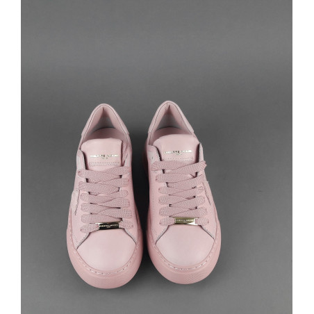 Philippe Model --- Sneakers Donna New Temple Pelle Rosa Antico Prezzo 310,00