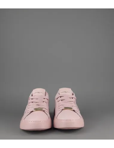 Philippe Model --- Sneakers Donna New Temple Pelle Rosa Antico Prezzo 310,00