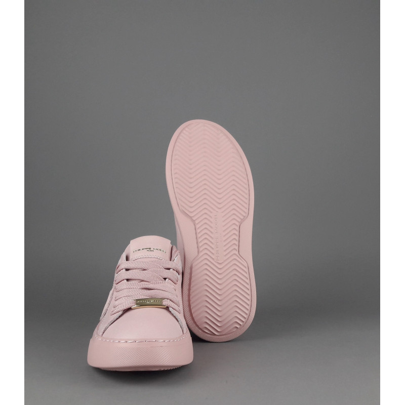 Philippe Model --- Sneakers Donna New Temple Pelle Rosa Antico Prezzo 310,00
