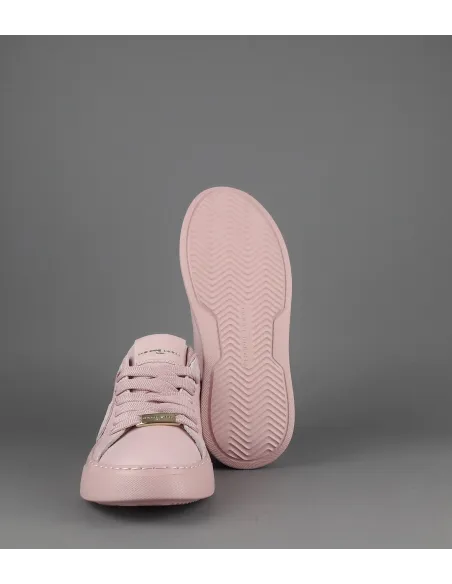 Philippe Model --- Sneakers Donna New Temple Pelle Rosa Antico Prezzo 310,00