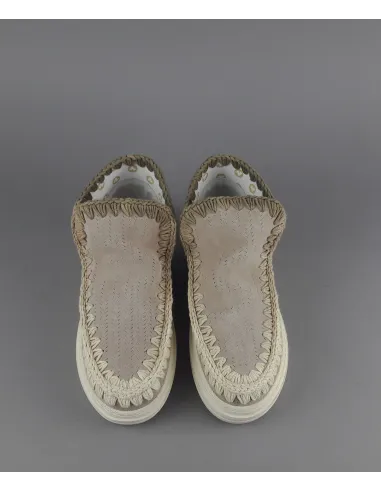 Mou - - Summer Eskimo Sneakers Donna Camoscio Traforato Talpa Prezzo 190,00