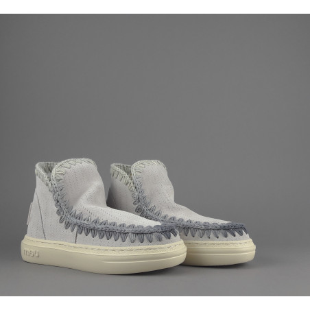 Mou Summer Eskimo Sneakers Donna Camoscio Traforato Grigio Charo Prezzo 190,00