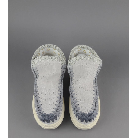 Mou Summer Eskimo Sneakers Donna Camoscio Traforato Grigio Charo Prezzo 190,00
