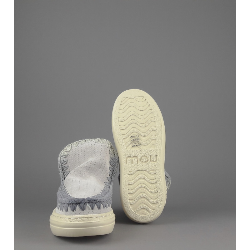 Mou Summer Eskimo Sneakers Donna Camoscio Traforato Grigio Charo Prezzo 190,00