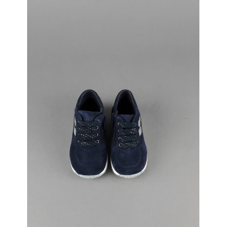 Hogan Interactive Junior Baby Camoscio Blu Scuro Prezzo 160,00