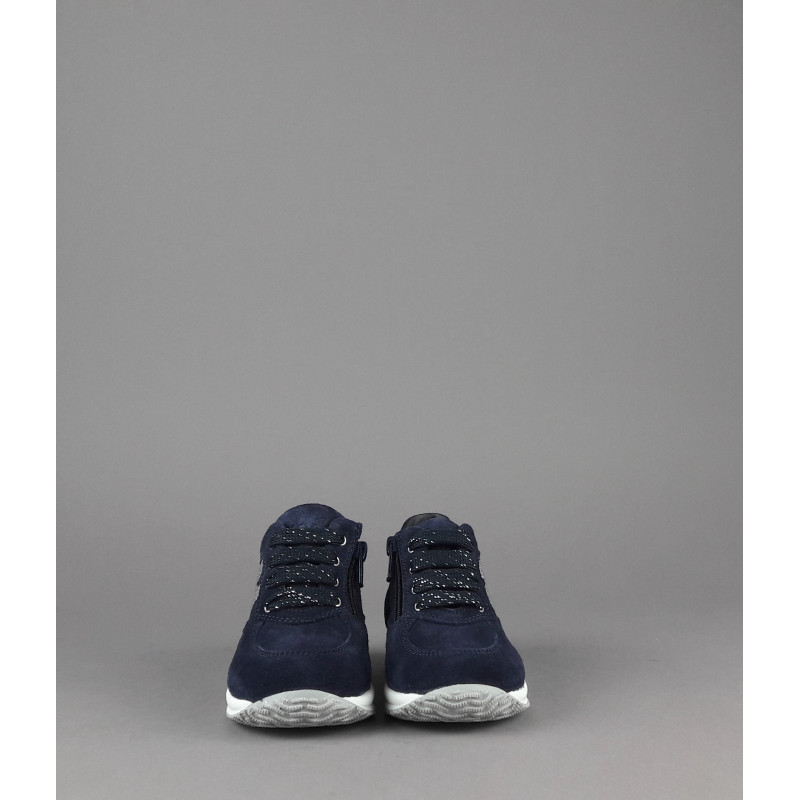 Hogan Interactive Junior Baby Camoscio Blu Scuro Prezzo 160,00