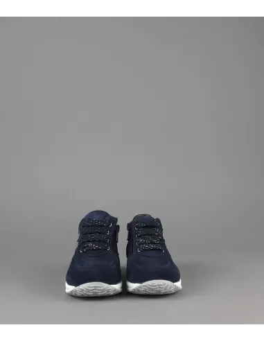 Hogan Interactive Junior Baby Camoscio Blu Scuro Prezzo 160,00