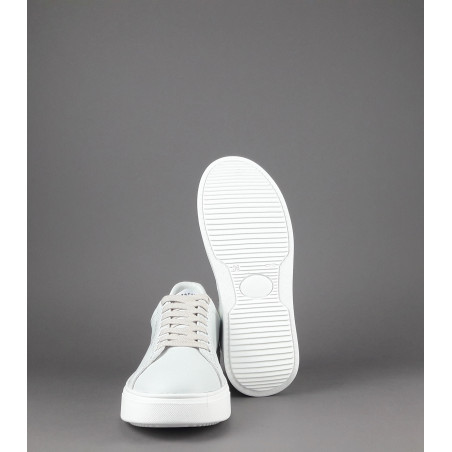 Serafini - - Sneakers Connors Donna Pelle Bianco Spoiler Iridescente Prezzo 210,00