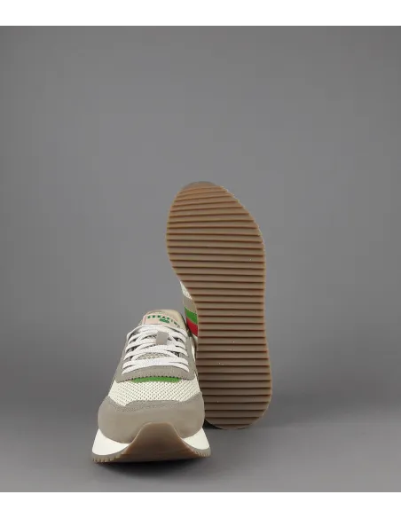 Serafini - - Sneakers Torino Uomo Camoscio Tela Talpa Spoiler Pelle Prezzo 190,00
