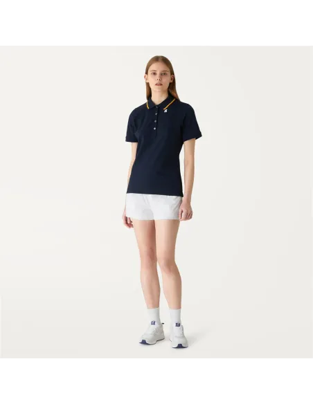 K-Way Shorts Marcella Donna In Nylon Stretch Bianco Prezzo 70,00