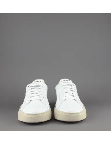 Womsh Sneakers Uomo Snik Pelle Bianco Beige Prezzo 220,00