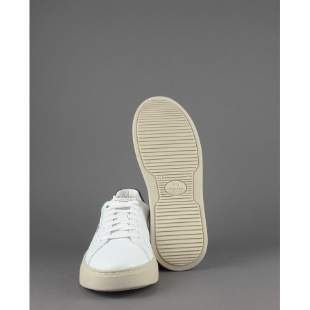Womsh - - Sneakers Uomo Snik Pelle Bianco Blu Scuro Prezzo 220,00