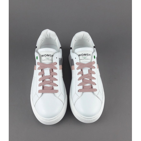 Womsh - - Sneakers Donna Kingston Appelskin Bianco Prezzo 190,00