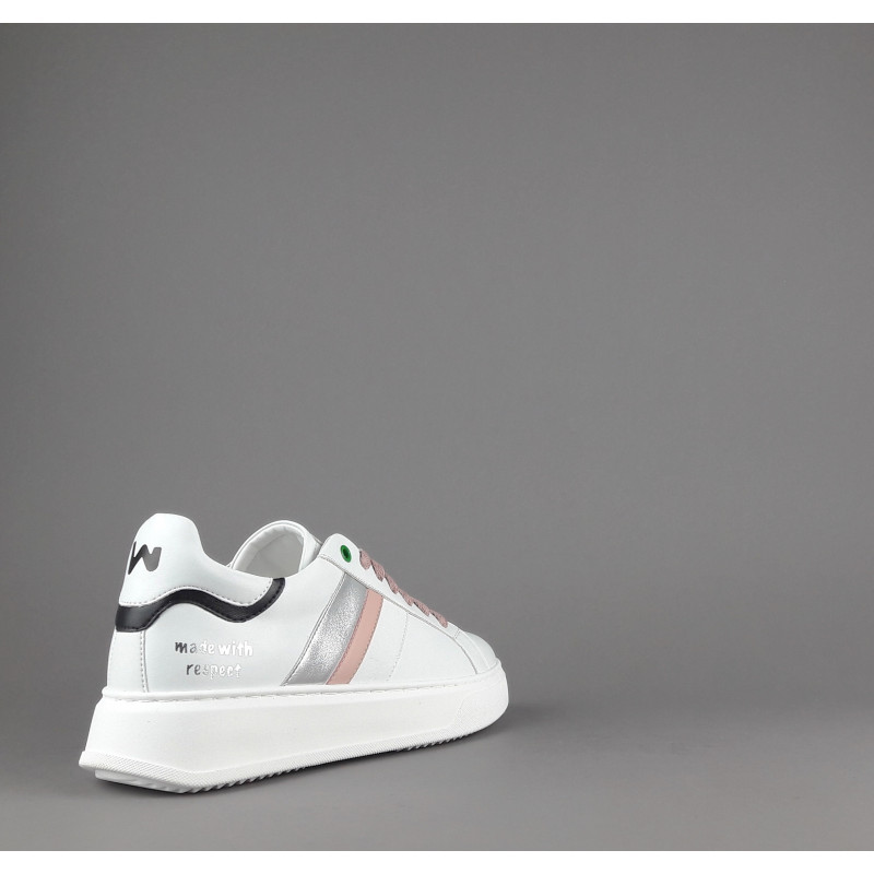 Womsh - - Sneakers Donna Kingston Appelskin Bianco Prezzo 190,00