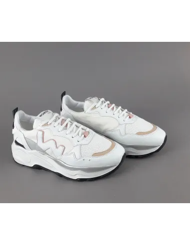 Womsh Eco Sneakers Donna Futura Appleskin Nylon Bianco Prezzo 260,00