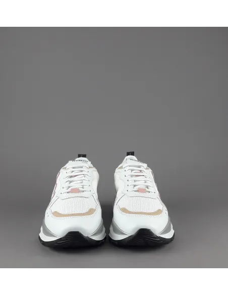 Womsh - - Eco Sneakers Donna Futura Appelskin Bianco Prezzo 260,00