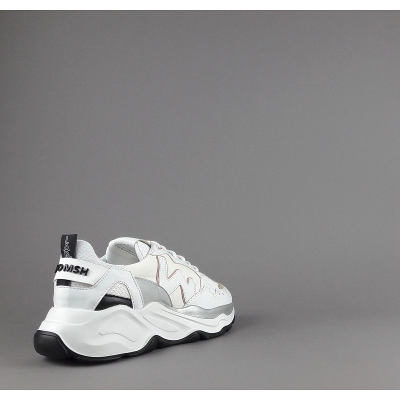 Womsh - - Eco Sneakers Donna Futura Appelskin Bianco Prezzo 260,00